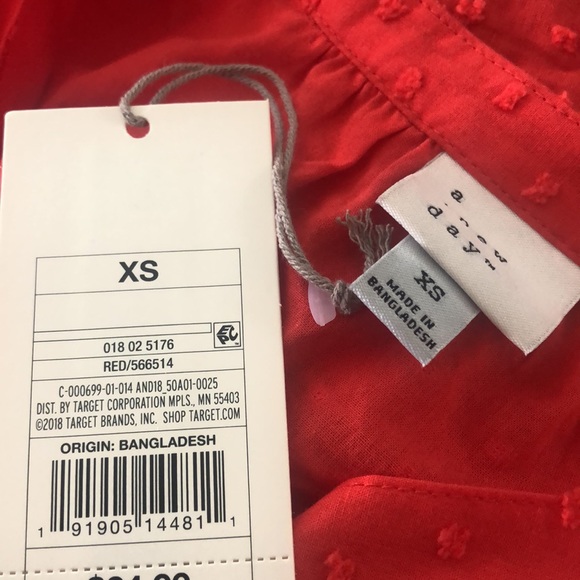 A New Day Long Sleeve Tie Waist Blouse - Picture 4 of 7